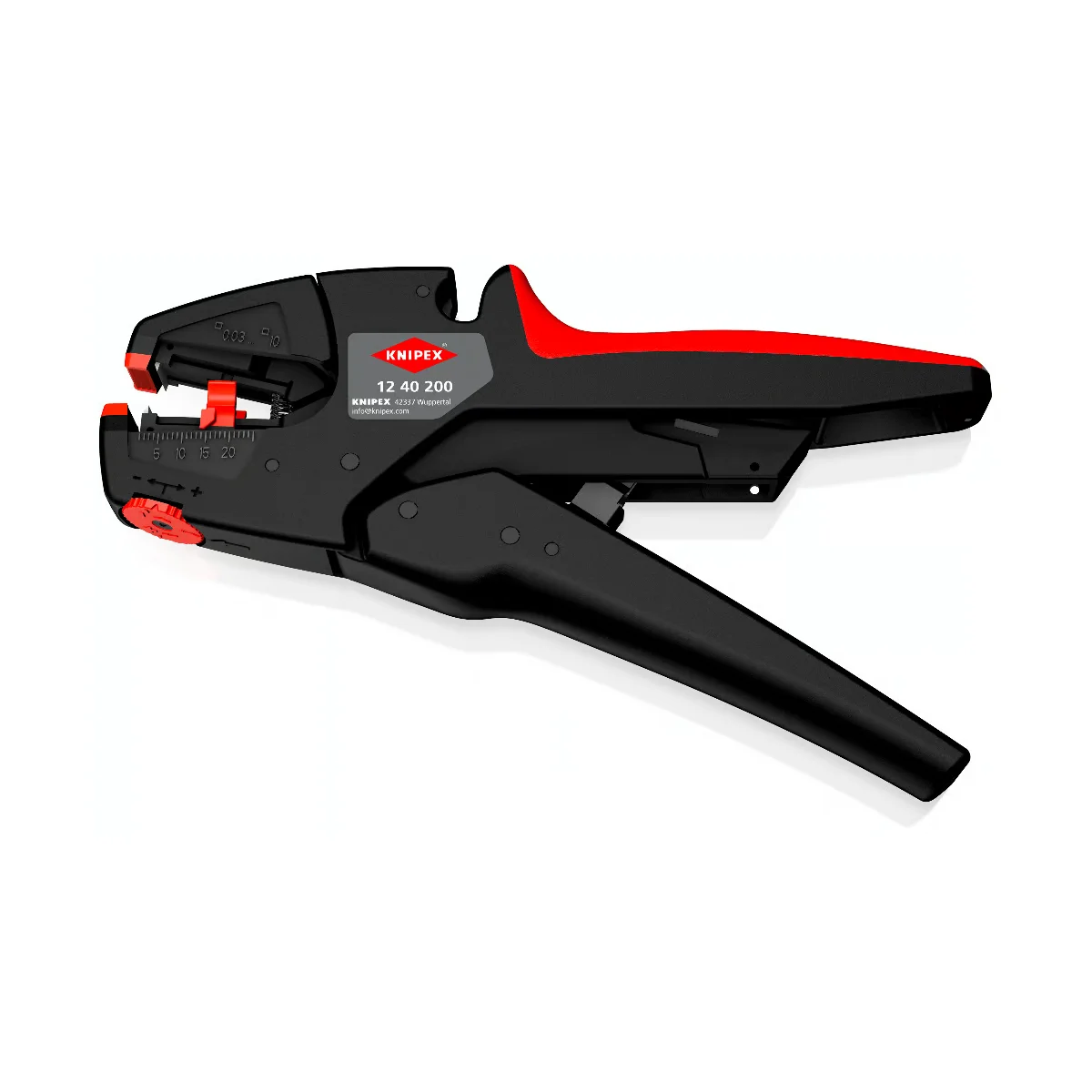 12 40 200 Knipex kliješta za skidanje izolacije 0,2 — 6,0 mm² 12 62 180 (Kopiraj)