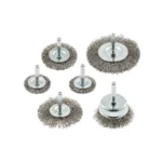HOEGERT 3-dijelni set četki mesinganih 6mm 25-50mm HT7D745 (Kopiraj)