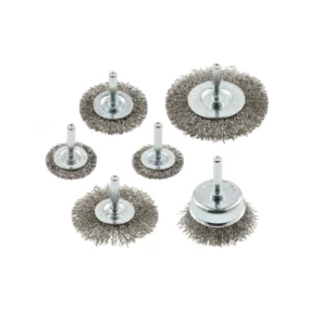 HOEGERT 3-dijelni set četki mesinganih 6mm 25-50mm HT7D745 (Kopiraj)