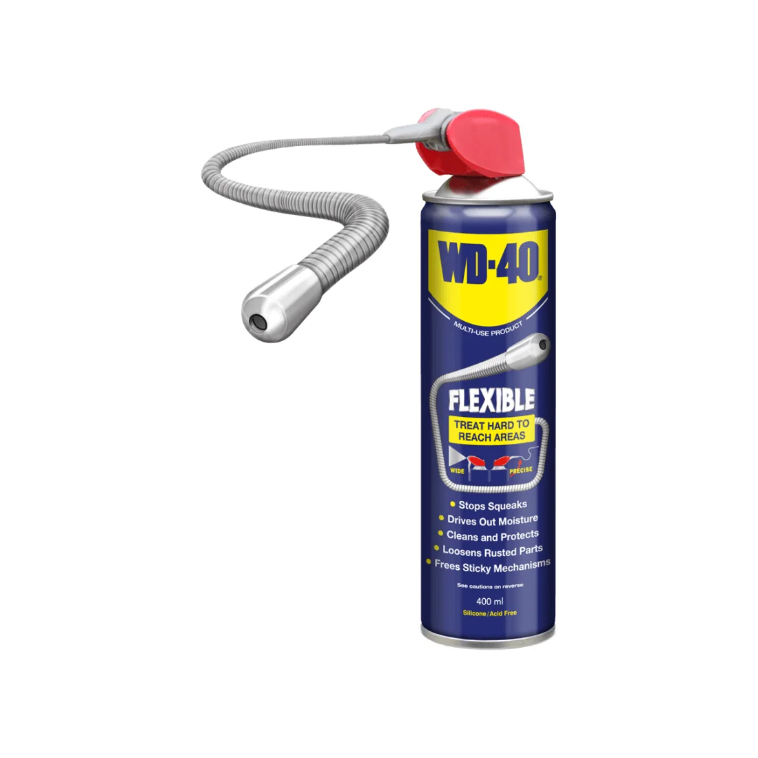 WD 40 višenamjenski sprej 400ml sa fleksibilnom cijevi FLEXIBLE STRAW WD 40 višenamjenski sprej 400ml (Kopiraj)