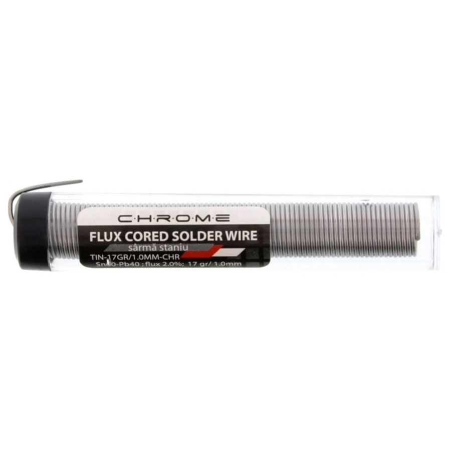 Chrome Tinol žica za lemljenje 1.0mm TIN 1MM1 Chrome Tinol žica za lemljenje 1.0 mm TIN-1MM/100G (Kopiraj)