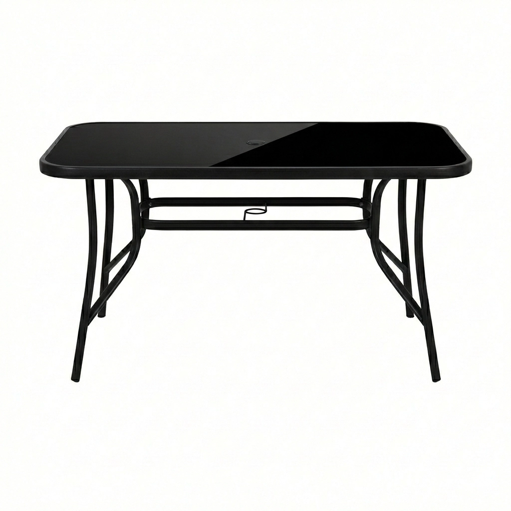Expert pravougaoni sto tamno staklo 150 x 70 x 70 cm Valencia1 Expert pravougaoni sto tamno staklo 150 x 70 x 70 cm Valencia