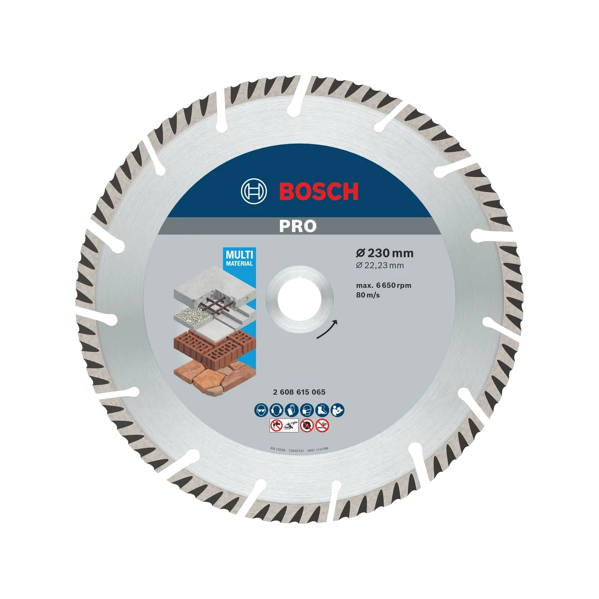 26086150662 Bosch dijamantska rezna ploča za asfalt i beton segmentna 350x20/25.4mm - 2608602625 (Kopiraj)