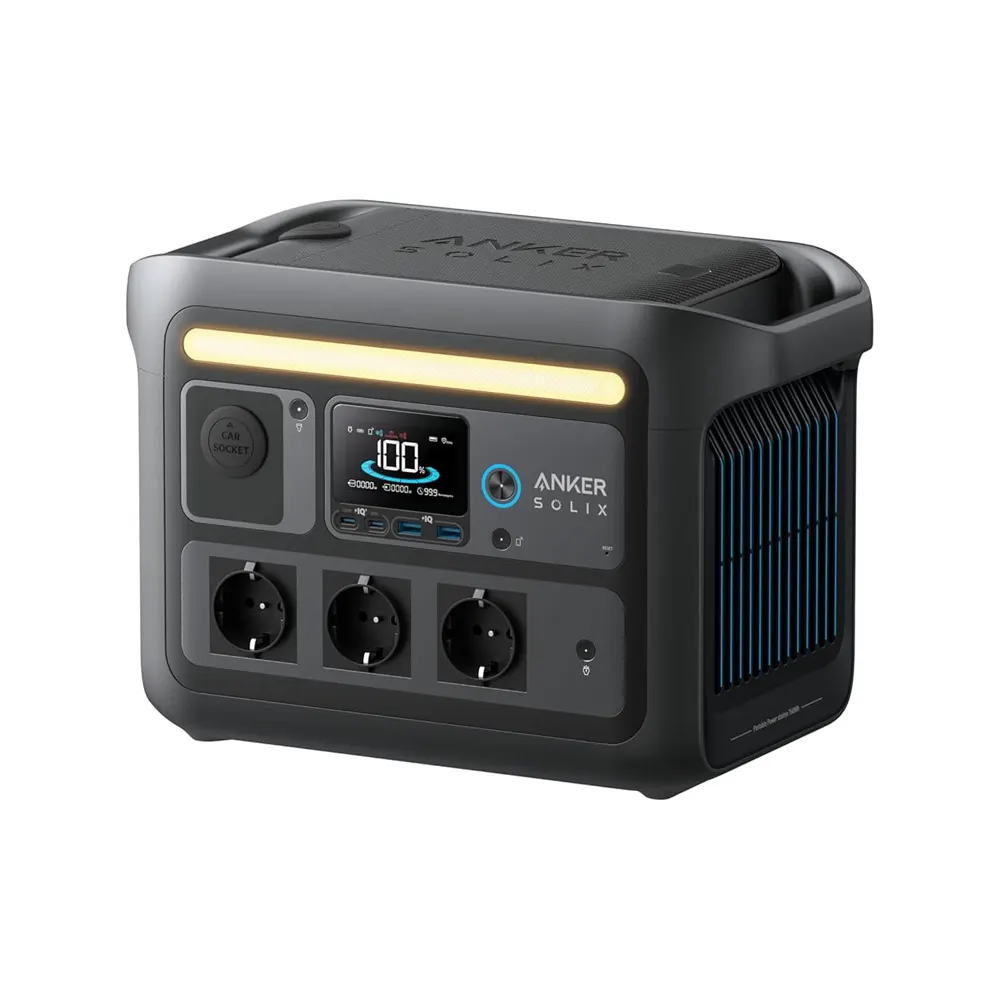 Anker SOLIX C800 2 Anker prenosni aku agregat SOLIX C300 288Wh - 300W + PS60 solarni panel (Kopiraj)