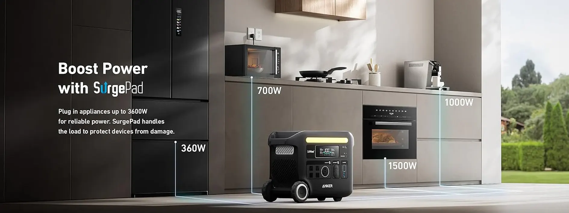 Anker prenosni aku agregat SOLIX F2000 2048Wh - 2300W (Kopiraj)