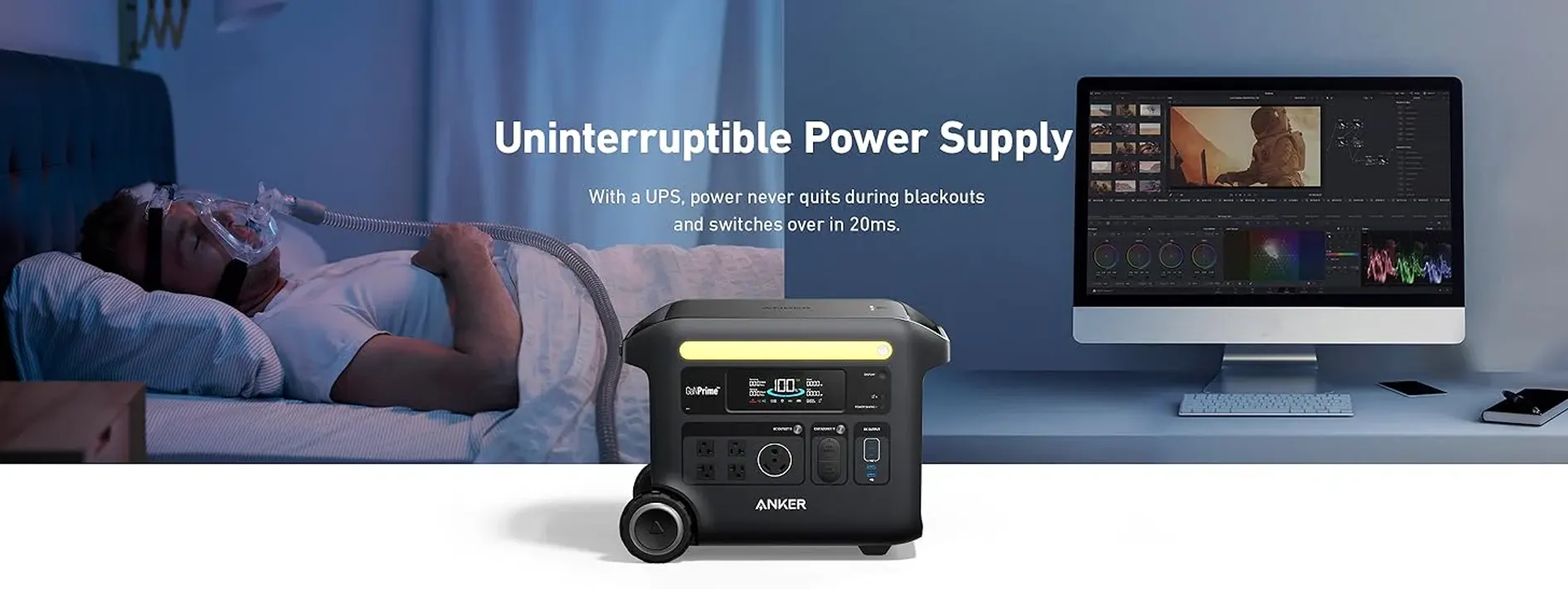 Anker prenosni aku agregat SOLIX F2000 2048Wh - 2300W (Kopiraj)