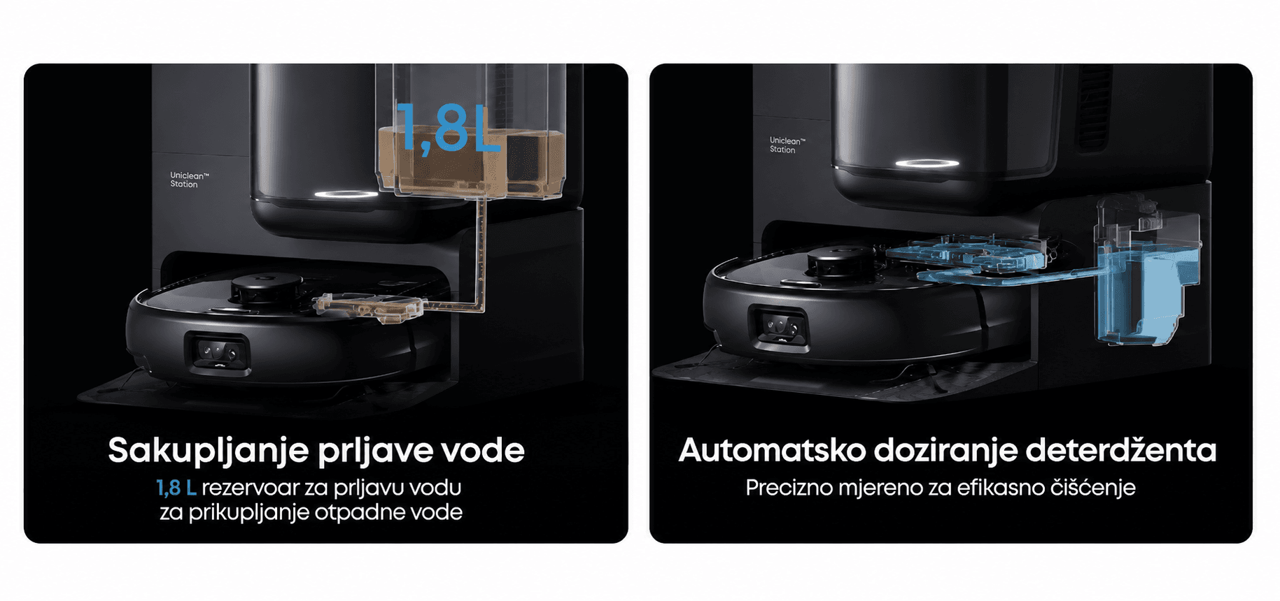Anker eufy 3u1 robot usisivač - mop - prenosna mašina za dubinsko čišćenje Omni E28