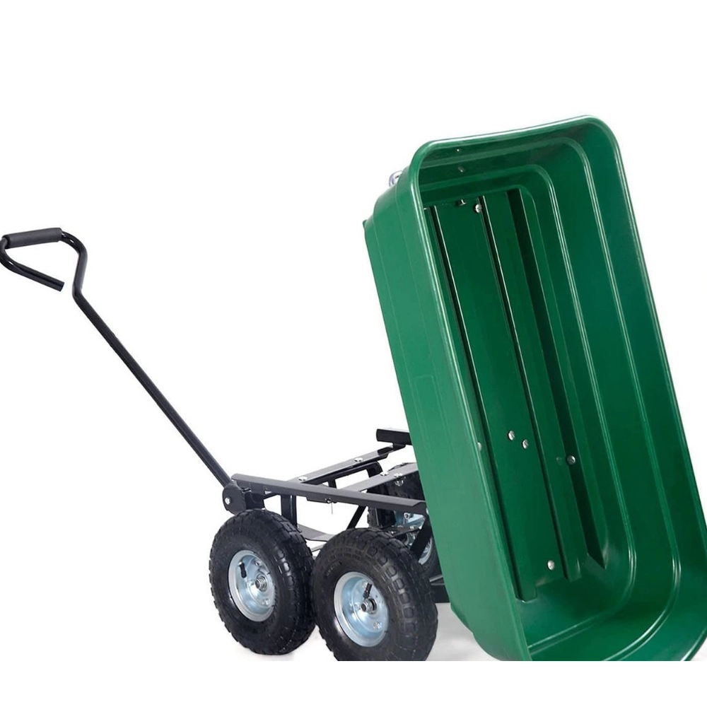 Flo vrtna kolica na četiri točka sa kipanjem 55L 150kg 90204 (Kopiraj)