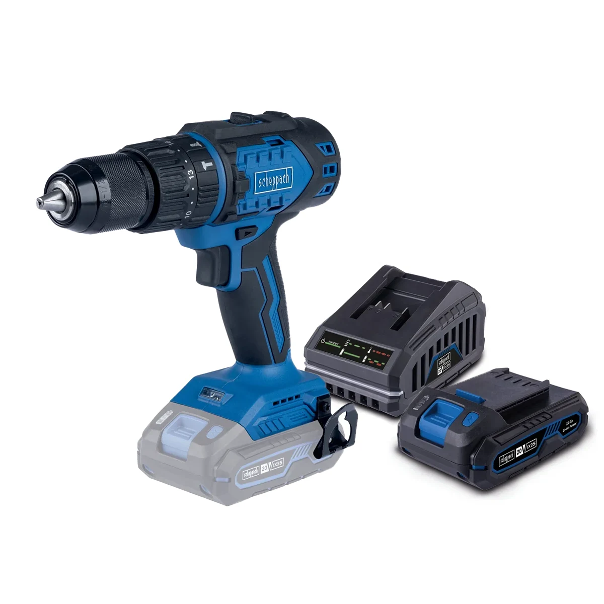 bc cd 60 x ss2 Scheppach aku udarna bušilica odvijač Brushless IXES BC-CD60-X - Solo (Kopiraj)