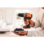 Black+Decker aku udarna bušilica BCD383XN i aku štapni usisivač BHFEA18D1 (Kopiraj)