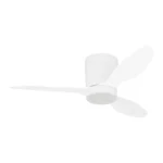 EGLO stropni plafonski ventilator sa LED rasvjetom Baracares bijela-drvo (Kopiraj)