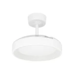 EGLO stropni plafonski ventilator sa LED rasvjetom Malpica bijela-drvo (Kopiraj)