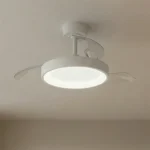 EGLO stropni plafonski ventilator sa LED rasvjetom Malpica bijela-drvo (Kopiraj)