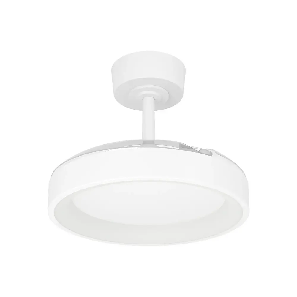 Torreya bijeli EGLO stropni plafonski ventilator sa LED rasvjetom Malpica bijela-drvo (Kopiraj)