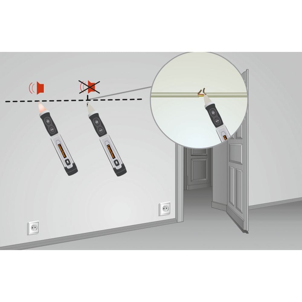 Laserlinerr beskontaktni ispitivač napona 12-100 V ACTIVEFINDER XP