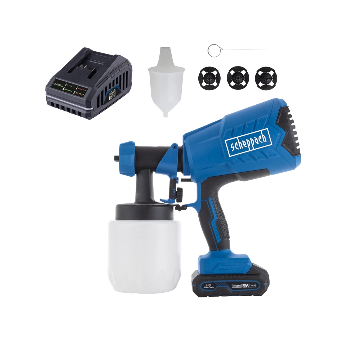 C APS700 X 2 Scheppach aku zavrtač šauber Brushless IXES BC-DWD400MS-X Set S 1x2Ah (Kopiraj)