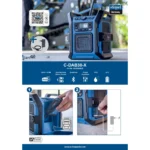 Scheppach aku heftalica klamerica IXES C-NAG180-X - SET S 1x2Ah (Kopiraj)