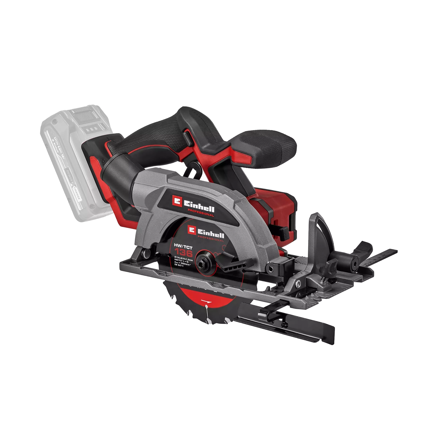 TP CS 182 Einhell aku ručni cirkular Power X-Change TP-CS 18/136-C Li BL - Solo